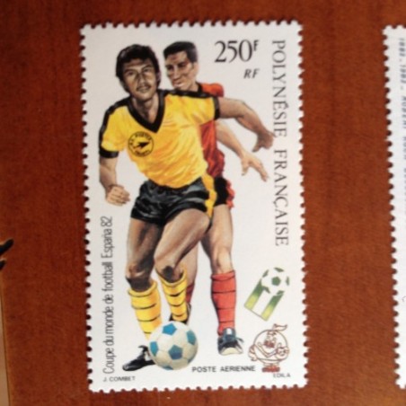POLYNESIE PA NUM 168 ** MNH ANNEE 1982 Coupe du monde Football