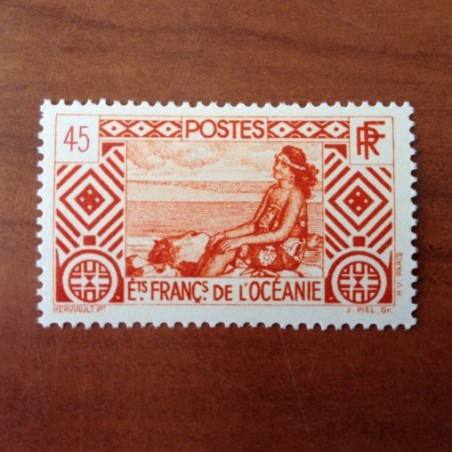 OCEANIE num Yvert 97 * MH Tahitienne  annee 1939-1949