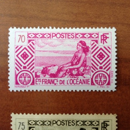 OCEANIE num Yvert 103 * MH Tahitienne  annee 1939-1949