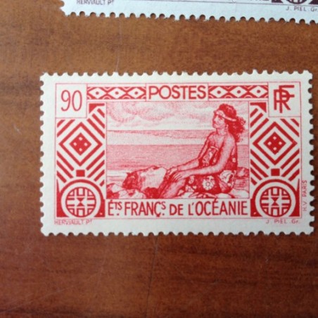 OCEANIE num Yvert 106 * MH Tahitienne  annee 1939-1949