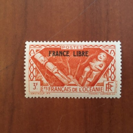 OCEANIE num Yvert 146 ** MNH France Libre  annee 1941