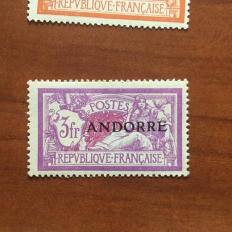 Andorre 20 ** MNH Type Merson Année 1931