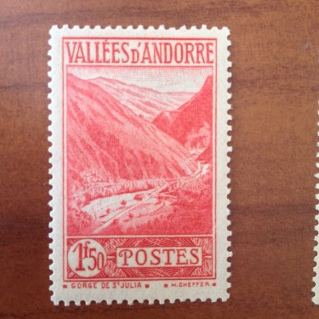 Andorre 79 ** MNH Paysage Année 1937