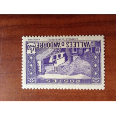 Andorre 90 * MH Paysage Année 1937