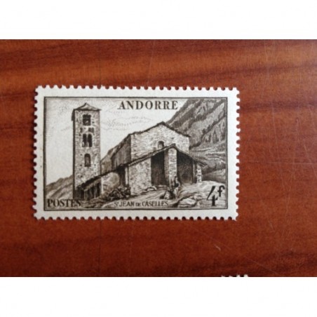 Andorre 122 ** MNH Paysage Année 1948