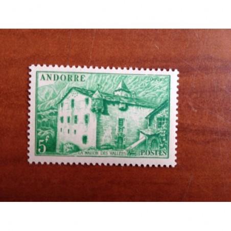 Andorre 123 * MH Paysage Année 1948