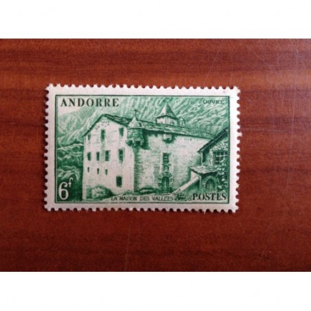Andorre 126 * MH Paysage Année 1948