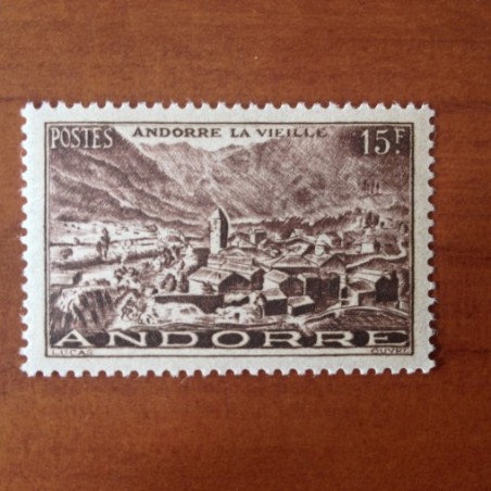 Andorre 132 ** MNH Paysage Année 1948