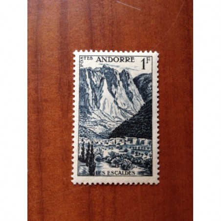 Andorre 138 ** MNH Paysage Année 1955