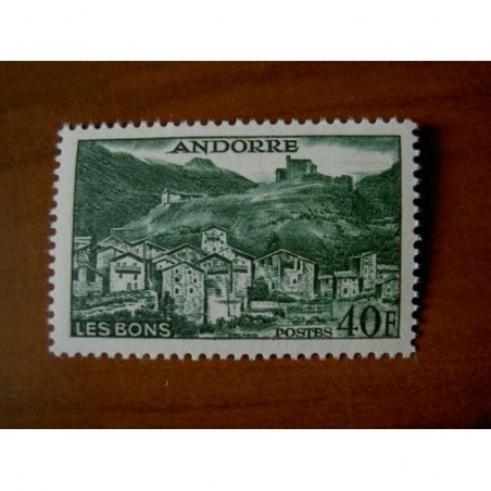 Andorre 151 ** MNH Paysage Année 1955
