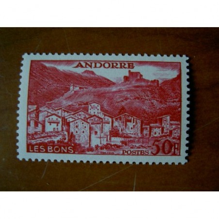 Andorre 152 ** MNH Paysage Année 1955