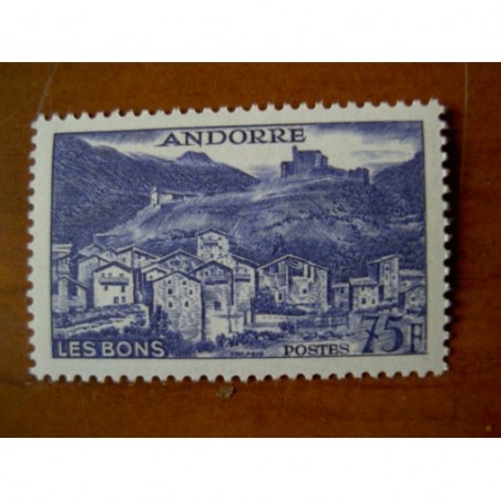 Andorre 153 ** MNH Paysage Année 1955