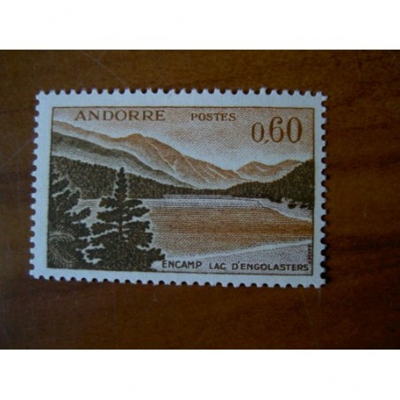 Andorre 161A ** MNH Paysage Année 1961
