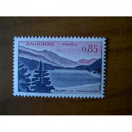 Andorre 163 * MH Paysage Année 1961