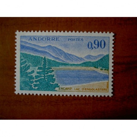 Andorre 163A * MH Paysage Année 1961