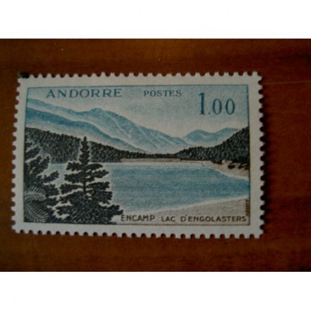 Andorre 164 * MH Paysage Année 1961
