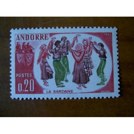 Andorre 166 ** MNH Folklore Année 1963