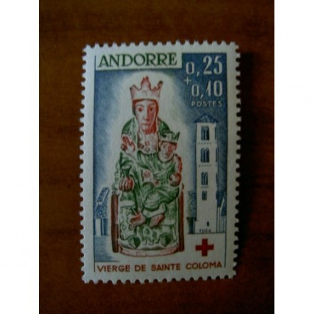 Andorre 172 * MH Croix rouge Année 1964