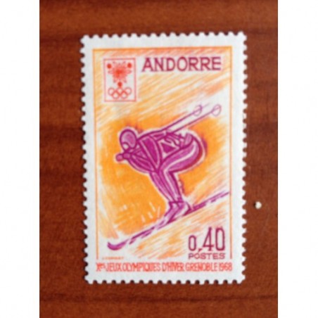 Andorre 187 ** MNH JO grenoble Année 1968