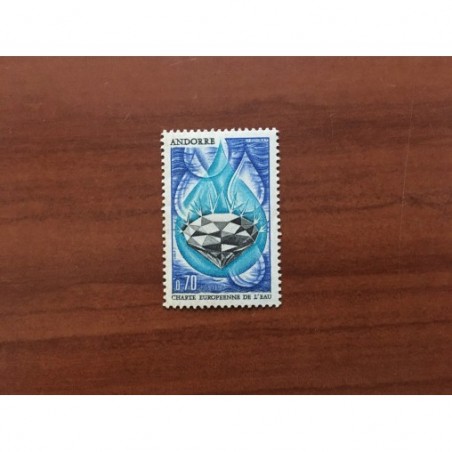 Andorre 197 ** MNH diamant eau Année 1969
