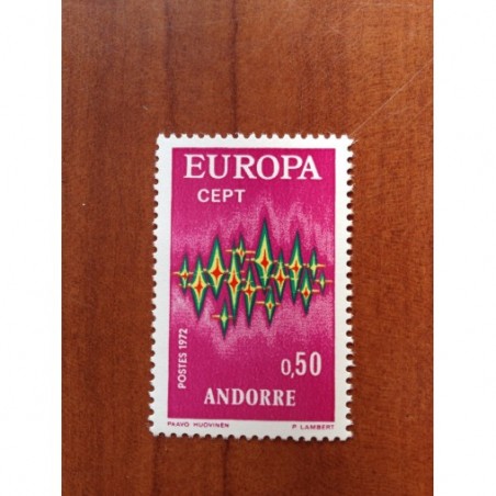 Andorre 217 ** MNH Europa Année 1972