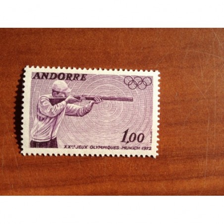 Andorre 220 ** MNH Tir JO munich Année 1972