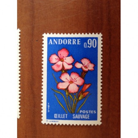 Andorre 231 ** MNH Flore Année 1973