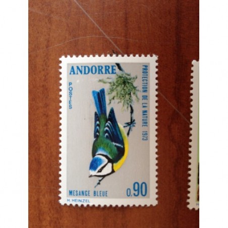 Andorre 232 ** MNH Bird Oiseaux Année 1973