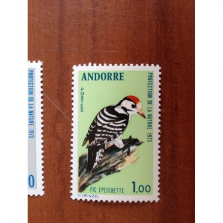 Andorre 233 ** MNH Bird Oiseaux Année 1973