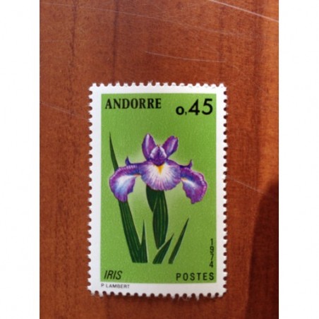 Andorre 234 ** MNH Flore Année 1974