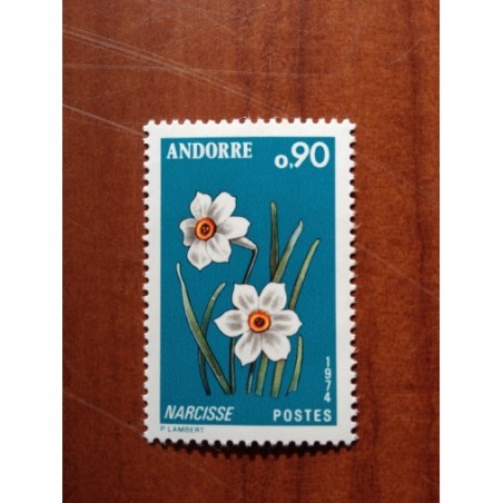 Andorre 236 ** MNH Flore Année 1974