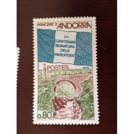 Andorre 268 ** MNH  Année 1978