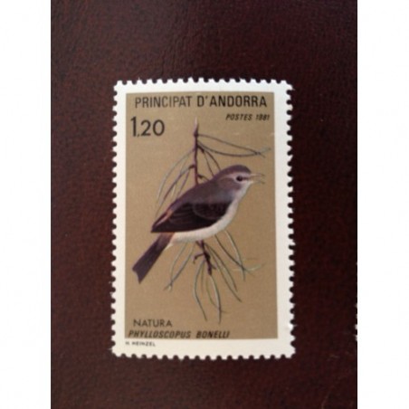 Andorre 294 ** MNH Bird Oiseaux Année 1981