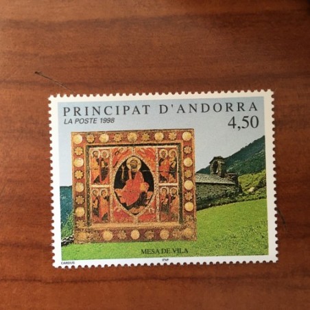 Andorre 499 ** MNH Autel de Vila Année 1998