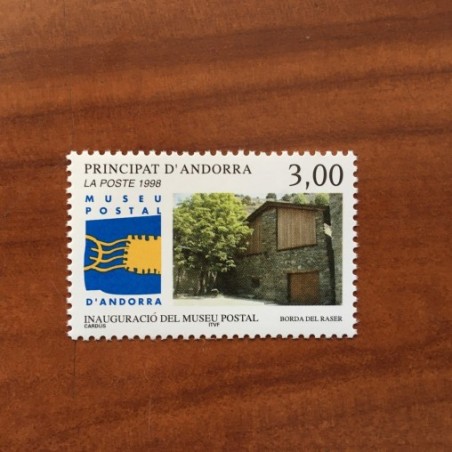Andorre 510 ** MNH Musée postal Année 1998
