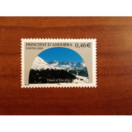 Andorre 572 ** MNH Tunnel Année 2002