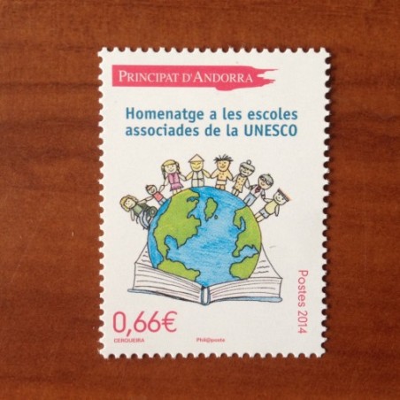 Andorre 749 ** MNH UNESCO Année 2014