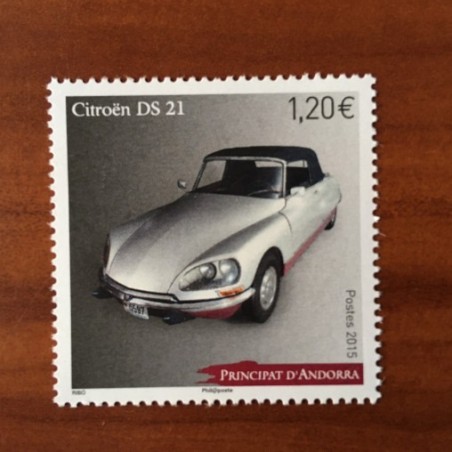 Andorre 765 ** MNH Automobile Année 2015