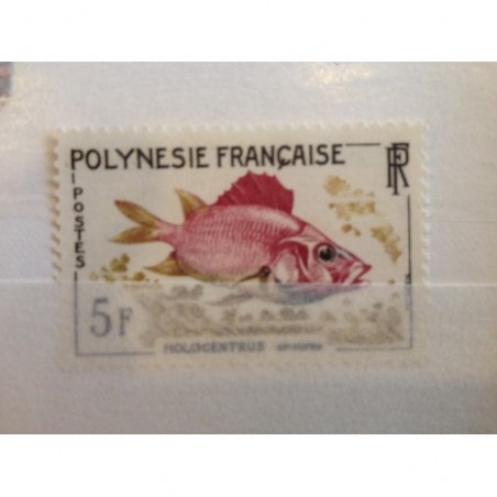 POLYNESIE NUM 18 ** MNH Poisson Fish ANNEE 1962