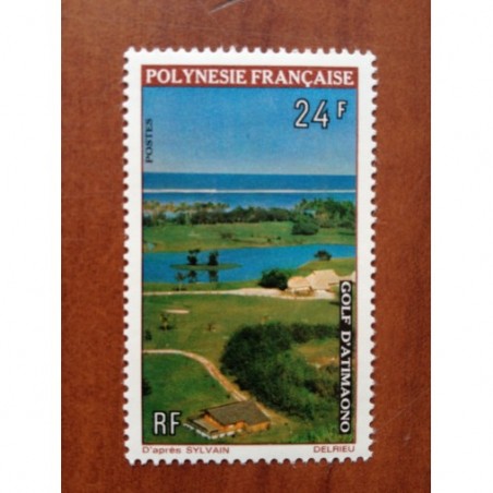POLYNESIE NUM 95 ** MNH Golf ANNEE 1974