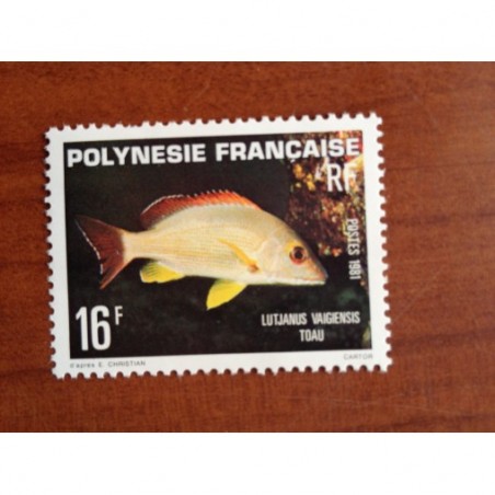 POLYNESIE NUM 161 ** MNH Fish Poisson ANNEE 1981