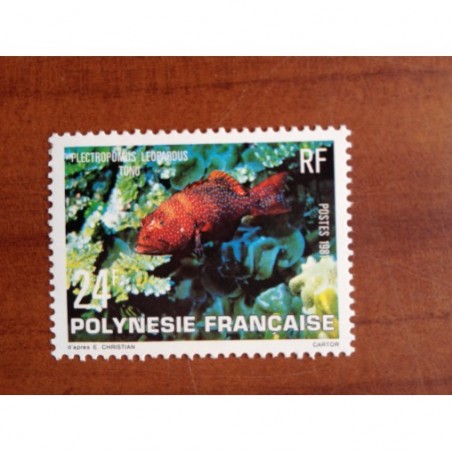 POLYNESIE NUM 162 ** MNH Fish Poisson ANNEE 1981