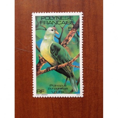POLYNESIE NUM 169 ** MNH Faune Oiseau Bird ANNEE 1981