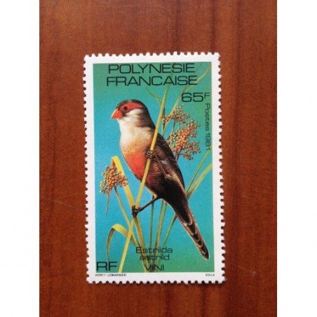 POLYNESIE NUM 170 ** MNH Faune Oiseau Bird ANNEE 1981