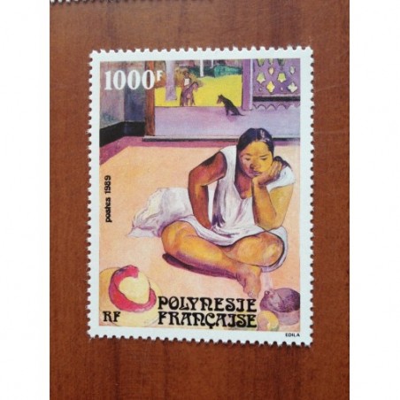 POLYNESIE NUM 346 ** MNH Paul Gauguin ANNEE 1989