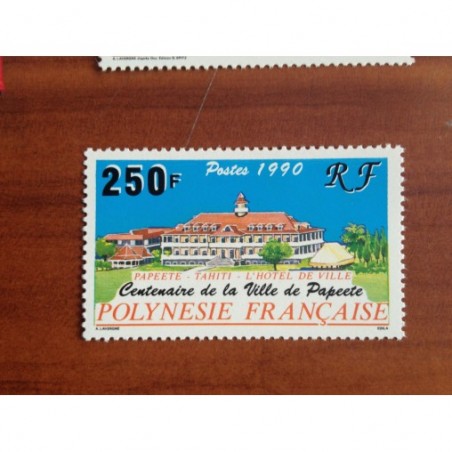 POLYNESIE NUM 359 ** MNH Ville de Papeete ANNEE 1990