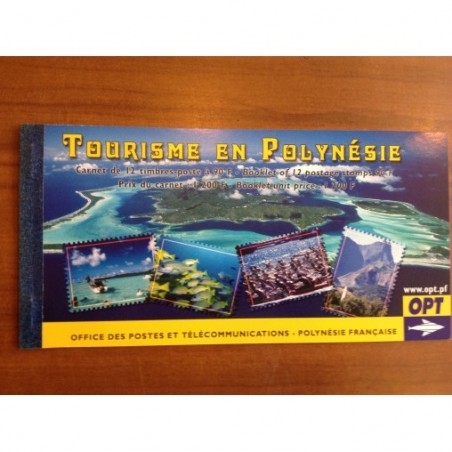 POLYNESIE NUM C779 ** MNH Tourisme Carnet ANNEE 2006