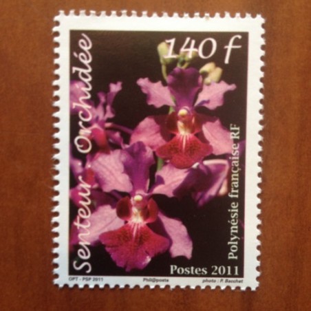POLYNESIE NUM 956 ** MNH Orchidee ANNEE 2011