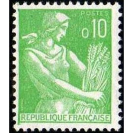 France Yvert Num 1231 ** Moisson 0,10  1960
