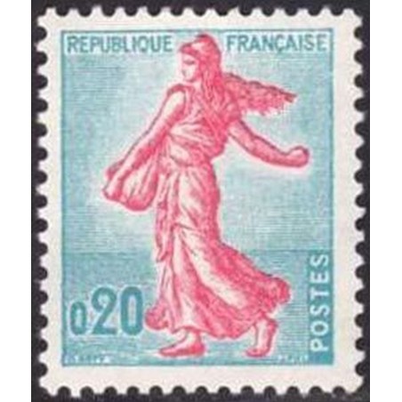 France Yvert Num 1233 ** Semeuse  1960